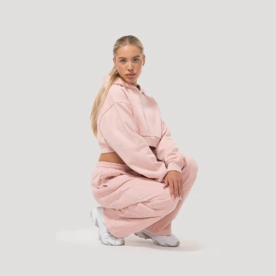 GymBeam Dámské tepláky Mochi Pink
