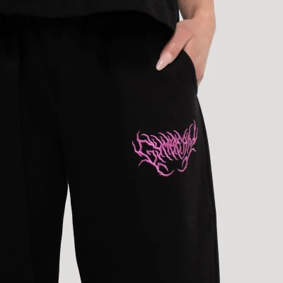 GymBeam Dámské tepláky Thorn Black