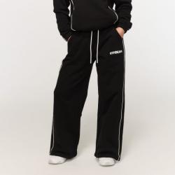 GymBeam Dámské tepláky Varsity Black