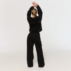 GymBeam Dámské tepláky Varsity Black
