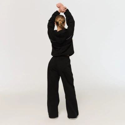 GymBeam Dámské tepláky Varsity Black