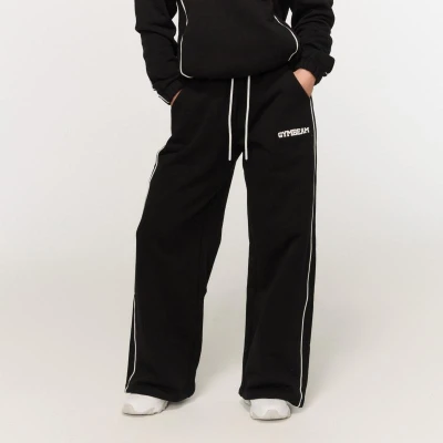 GymBeam Dámské tepláky Varsity Black