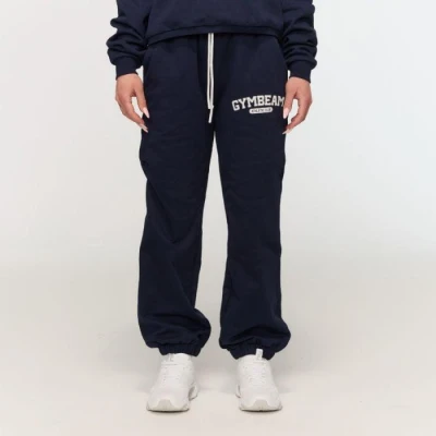 GymBeam Dámské tepláky Varsity Blue GymBeam Dámské tepláky Varsity Blue
