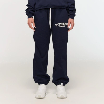 GymBeam Dámské tepláky Varsity Blue