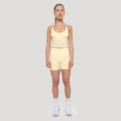 GymBeam Dámské tílko Luma Butter Yellow