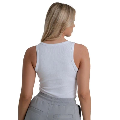 GymBeam Dámské tílko Ribbed White - STRIX