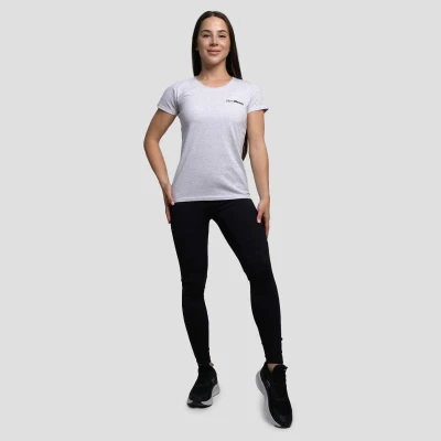 GymBeam Dámské triko Basic Heather Grey