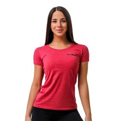 GymBeam Dámské tričko Basic Vintage Red