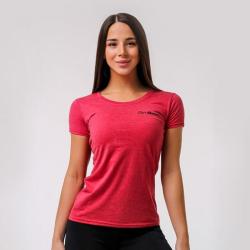 GymBeam Dámské tričko Basic Vintage Red POUZE S (VÝPRODEJ)