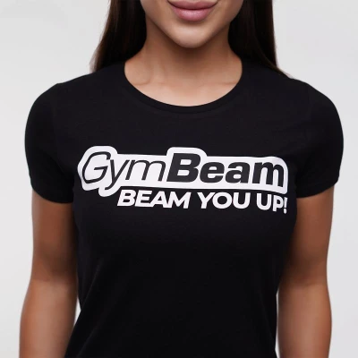 GymBeam Dámské Tričko Beam Black
