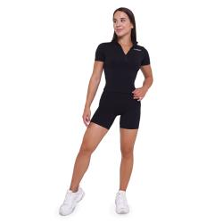 GymBeam Dámské triko Cropped Ignite Black