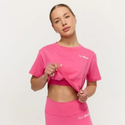 GymBeam Limitless Dragonfruit dámské tričko Cropped