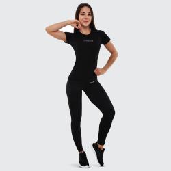 GymBeam Dámské tričko FIT Black