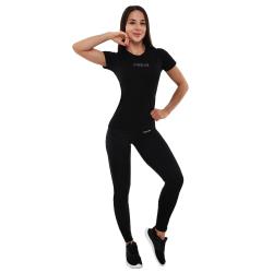 GymBeam Dámské tričko FIT Black