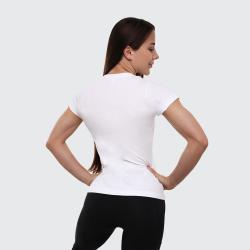 GymBeam Dámské tričko FIT White