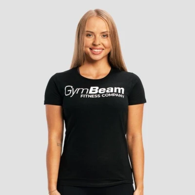 GymBeam Dámské tričko Fitness Black GymBeam Dámské tričko Fitness Black