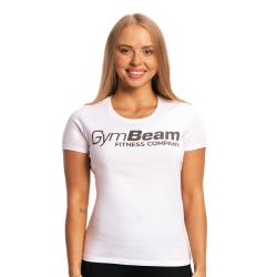 GymBeam Dámské tričko Fitness White