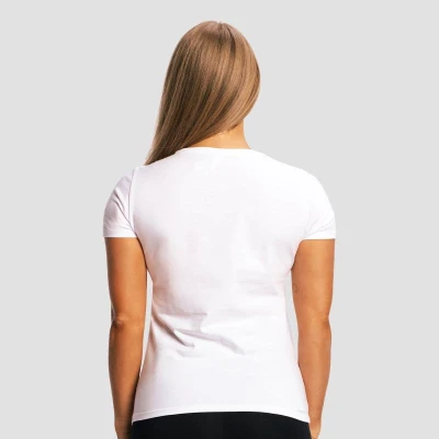 GymBeam Dámské tričko Fitness White