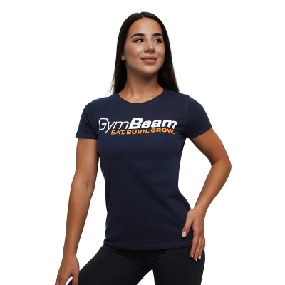 GymBeam Grow Navy dámské tričko