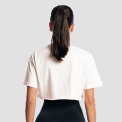 GymBeam Dámské tričko GymBabe Cream