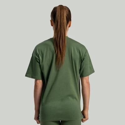 STRIX Dámské triko Lunar Oversized Cedar Green