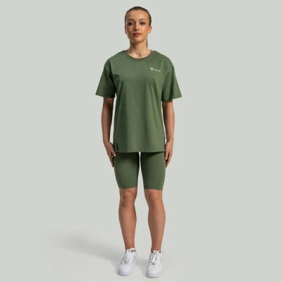 STRIX Dámské triko Lunar Oversized Cedar Green