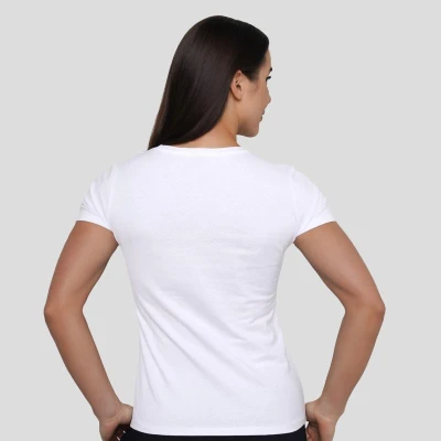 GymBeam Pure Ambition White dámské tričko