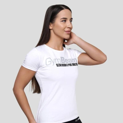 GymBeam Pure Ambition White dámské tričko