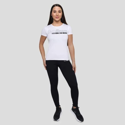 GymBeam Pure Ambition White dámské tričko