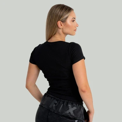 STRIX Dámske triko Ribbed Black