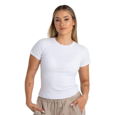 STRIX Dámské triko Ribbed White