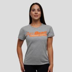 GymBeam Dámske tričko Stronger Together Grey