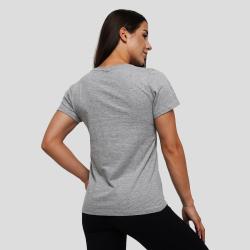 GymBeam Dámske tričko Stronger Together Grey