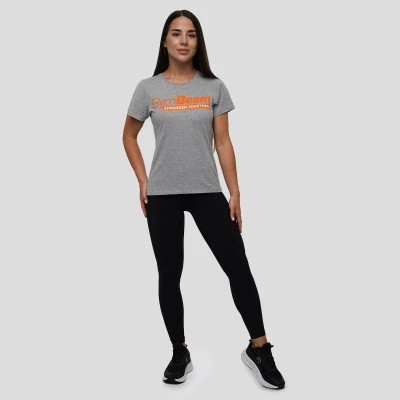 GymBeam Dámske tričko Stronger Together Grey