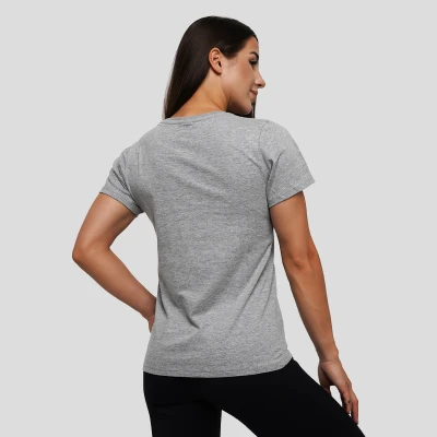 GymBeam Dámske tričko Stronger Together Grey