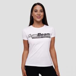 GymBeam Dámske tričko Stronger Together White