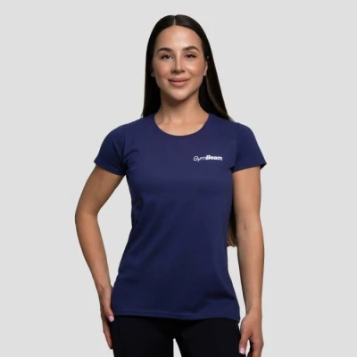GymBeam Basic Navy Blue dámské tričko