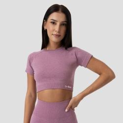 GymBeam Dámské tričko FLO Crop Top Violet GymBeam Dámské tričko FLO Crop Top Violet