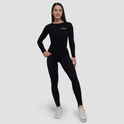 GymBeam Dámské triko s dlouhým rukávem Basic Black