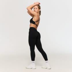 GymBeam Dámske V-back legíny Fierce Black