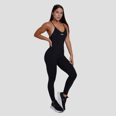 GymBeam Dámský overal FIT Black