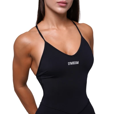 GymBeam Dámský overal FIT Black