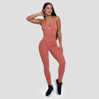 GymBeam Dámský overal FIT Salmon