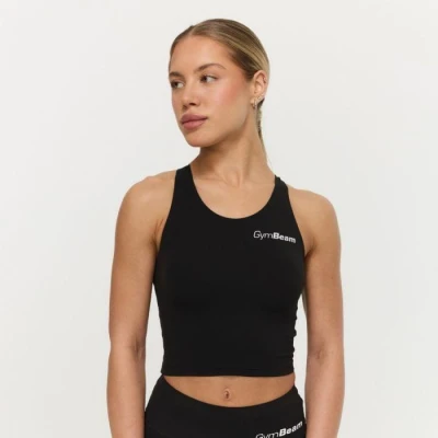 GymBeam Dámský sportovní top BEAT Black GymBeam Dámský sportovní top BEAT Black