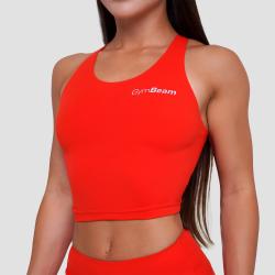GymBeam Dámský sportovní top BEAT Tangerine