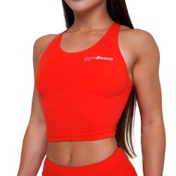 GymBeam Dámský sportovní top BEAT Tangerine