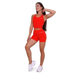 GymBeam Dámský sportovní top BEAT Tangerine
