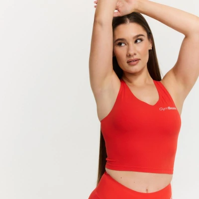 GymBeam Dámský sportovní top BEAT Tangerine
