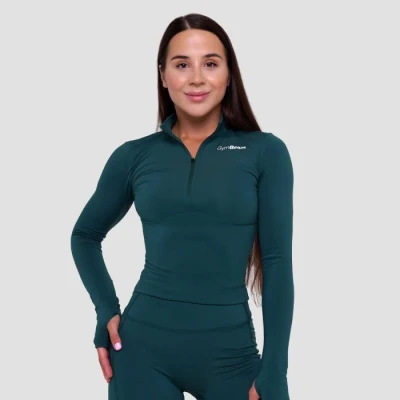 GymBeam Dámský sportovní top Ignite Dark Green GymBeam Dámský sportovní top Ignite Dark Green