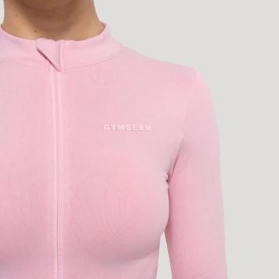 GymBeam Dámský sportovní top Luma Baby Pink